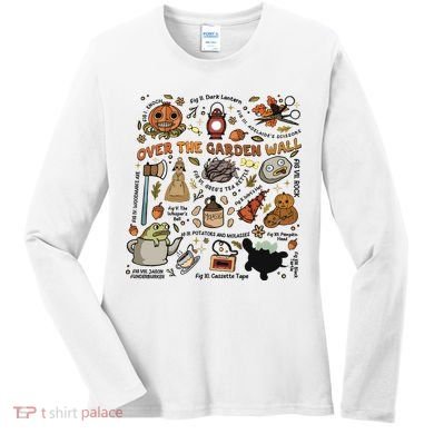Halloween Over The Garden Wall Pumpkin Women's Long Sleeve Shirt