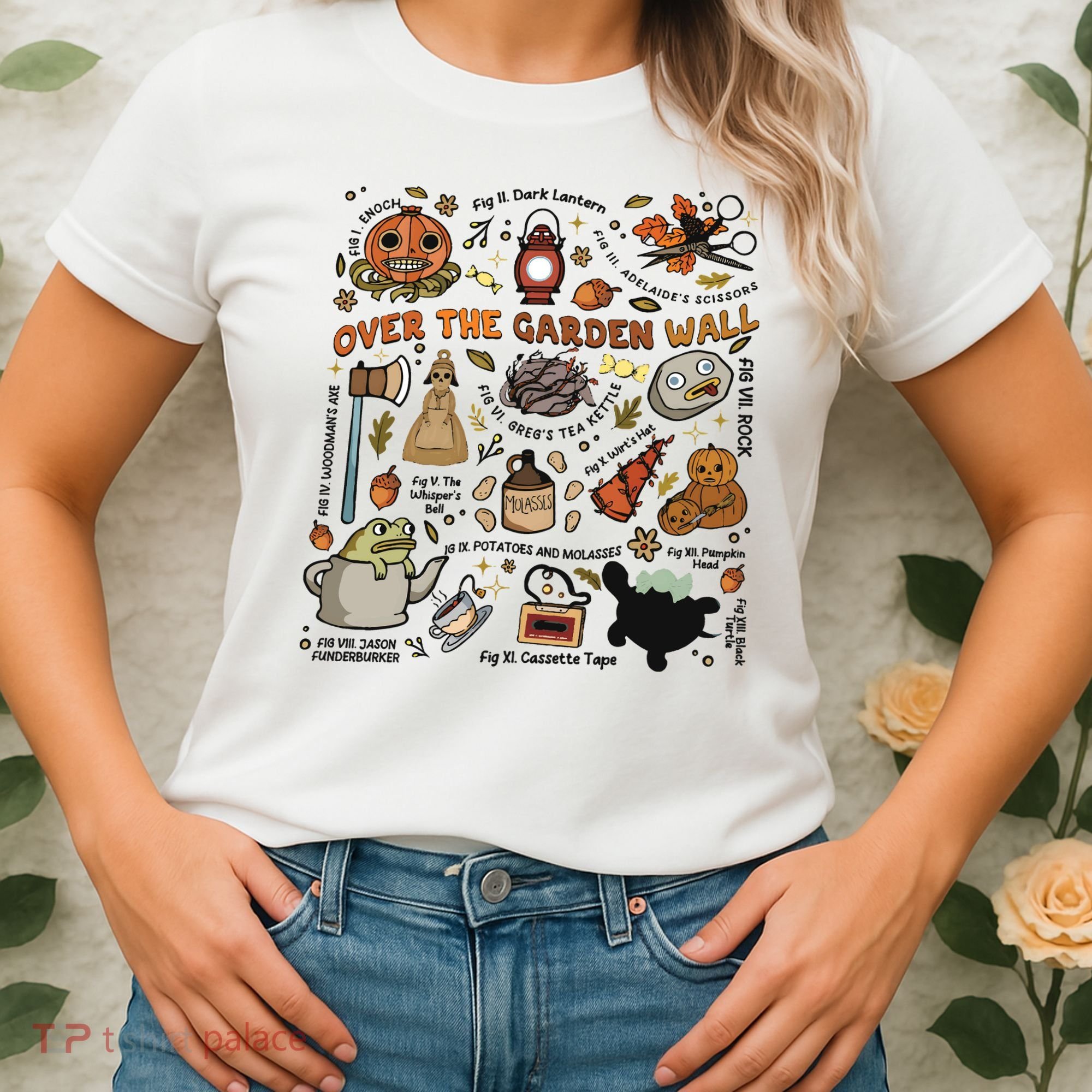 Halloween Over The Garden Wall Pumpkin Women's T-Shirt