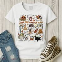 Halloween Over The Garden Wall Pumpkin Women's T-Shirt thumb 3