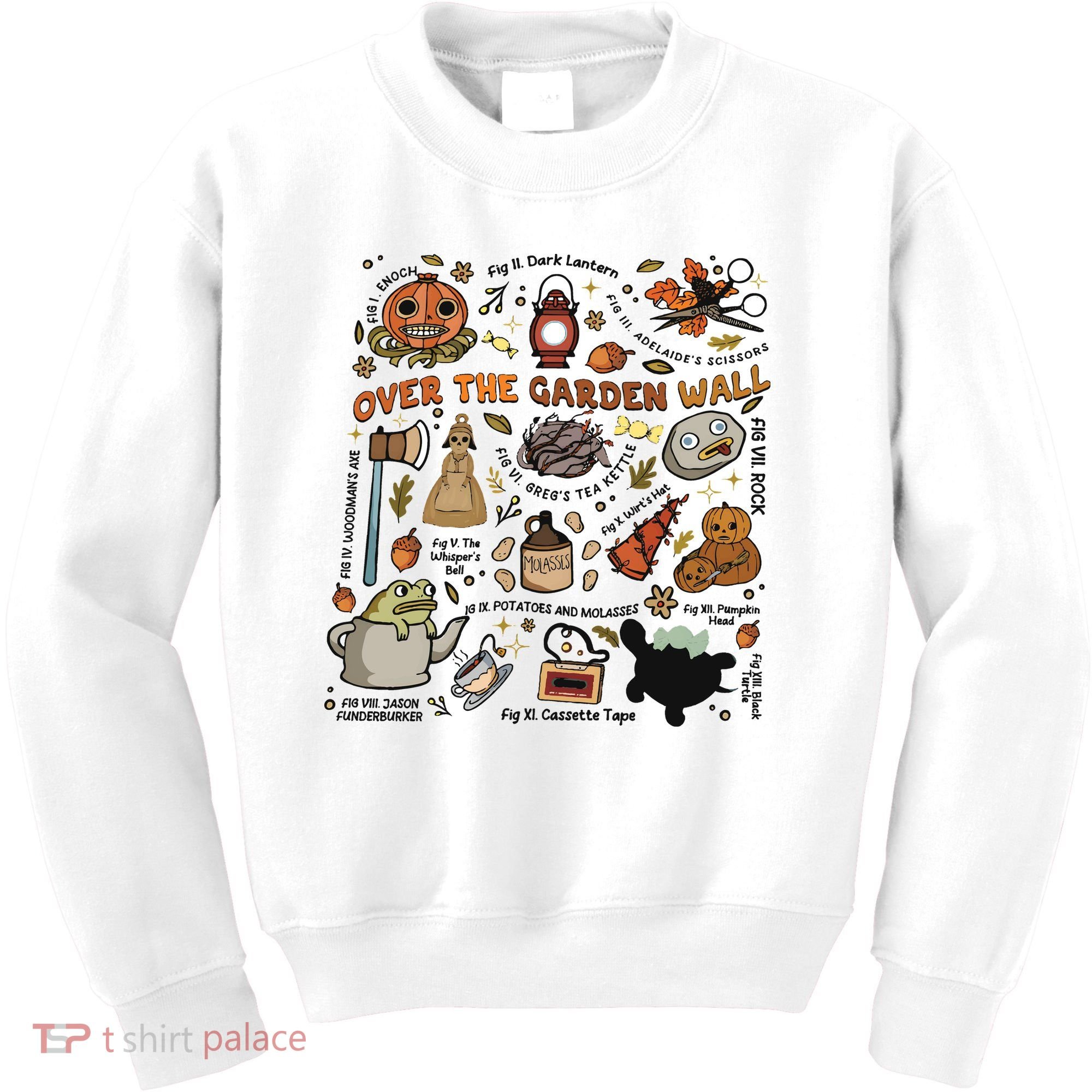 Halloween Over The Garden Wall Pumpkin Kids Sweatshirt