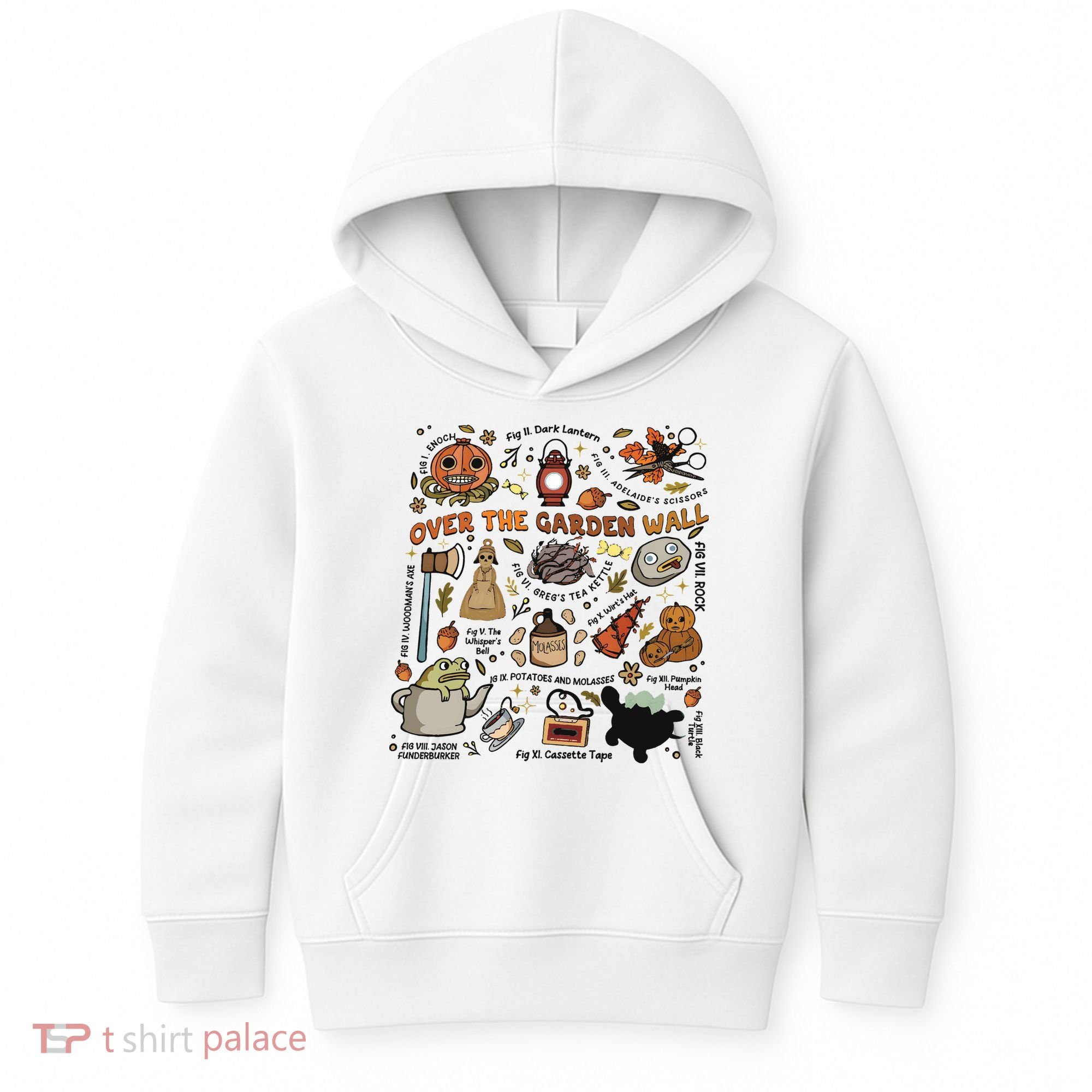 Halloween Over The Garden Wall Pumpkin Kids Hoodie