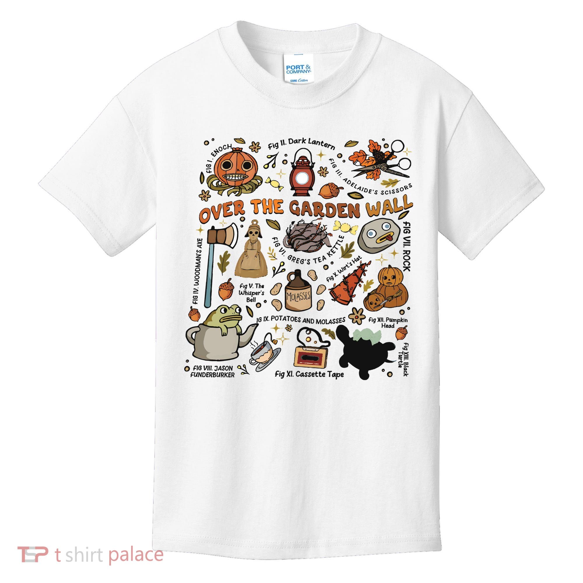 Halloween Over The Garden Wall Pumpkin Kids T-Shirt