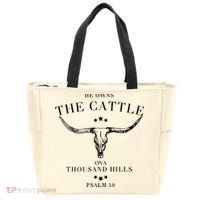 He Owns The Cattle On A Thousand Hills Tote Bag thumb 0
