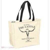 He Owns The Cattle On A Thousand Hills Tote Bag thumb 2