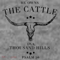 He Owns The Cattle On A Thousand Hills Toddler Hoodie thumb 2