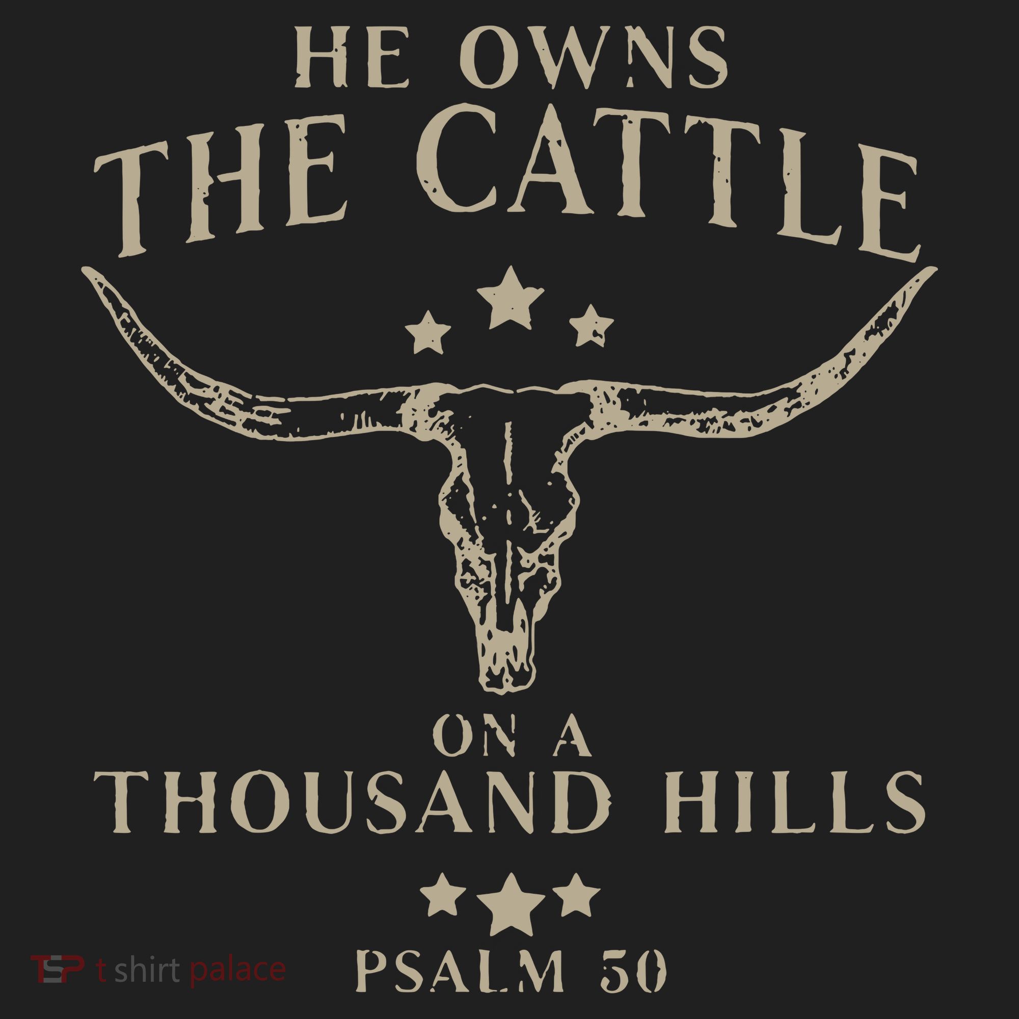 He Owns The Cattle On A Thousand Hills Psalm 50 Beanie