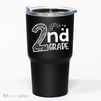 Hello On To 2nd Grade Teachers Boy and Team Secound Grade Tumbler thumb 0