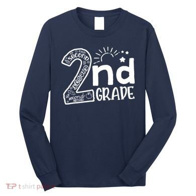 Hello On To 2nd Grade Teachers Boy and Team Secound Grade Long Sleeve Shirt