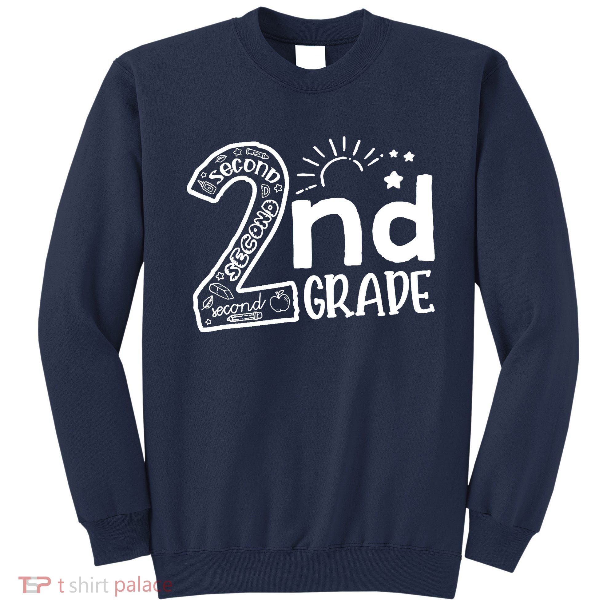 Hello On To 2nd Grade Teachers Boy and Team Secound Grade Sweatshirt