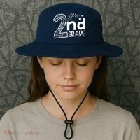 Hello On To 2nd Grade Teachers Boy and Team Secound Grade Bucket Hat thumb 3