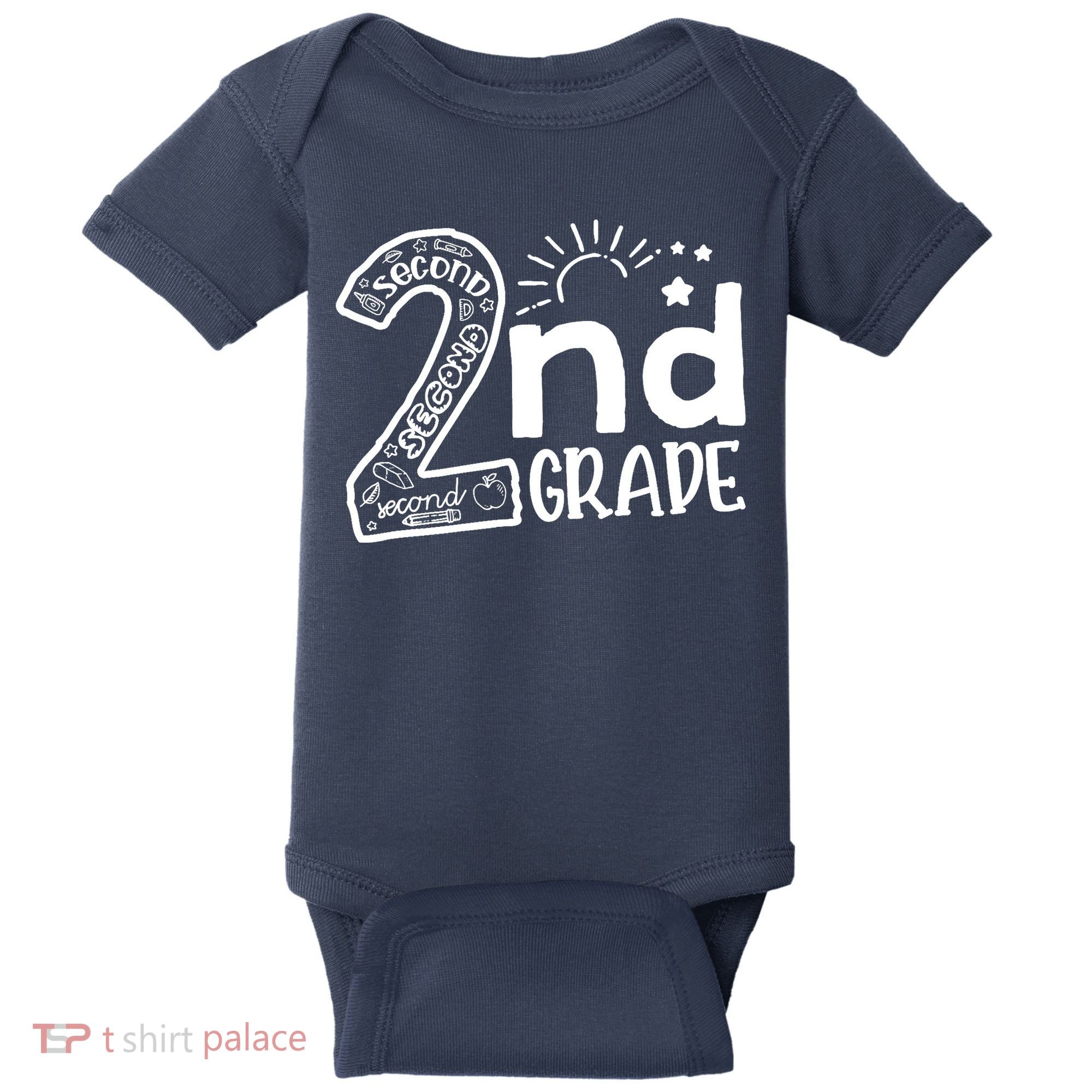 Hello On To 2nd Grade Teachers Boy and Team Secound Grade Baby Bodysuit