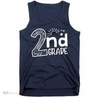 Hello On To 2nd Grade Teachers Boy and Team Secound Grade Tank Top thumb 0