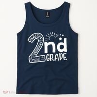 Hello On To 2nd Grade Teachers Boy and Team Secound Grade Tank Top thumb 2