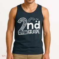 Hello On To 2nd Grade Teachers Boy and Team Secound Grade Tank Top thumb 3