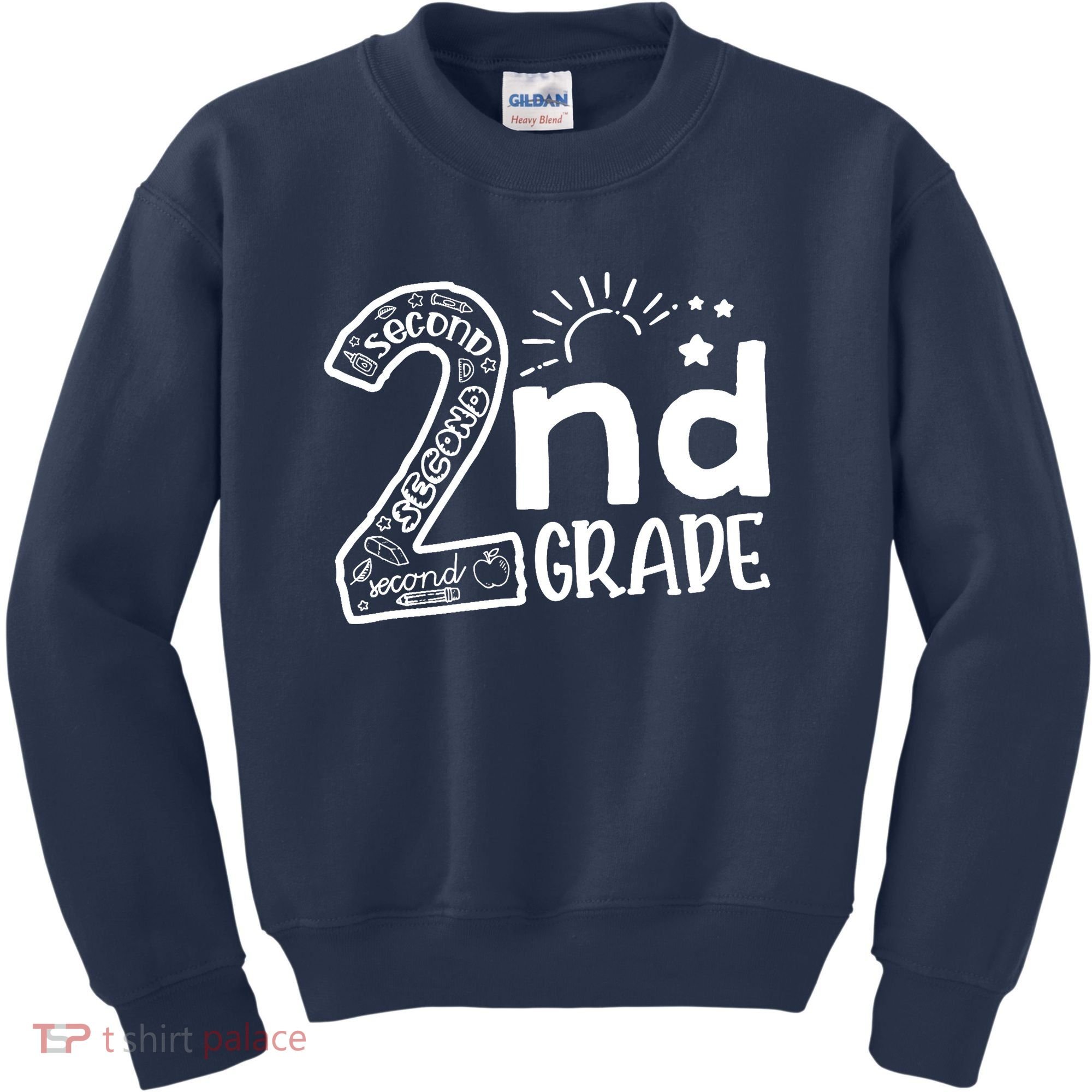 Hello On To 2nd Grade Teachers Boy and Team Secound Grade Kids Sweatshirt