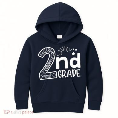 Hello On To 2nd Grade Teachers Boy and Team Secound Grade Kids Hoodie
