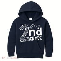 Hello On To 2nd Grade Teachers Boy and Team Secound Grade Kids Hoodie thumb 0