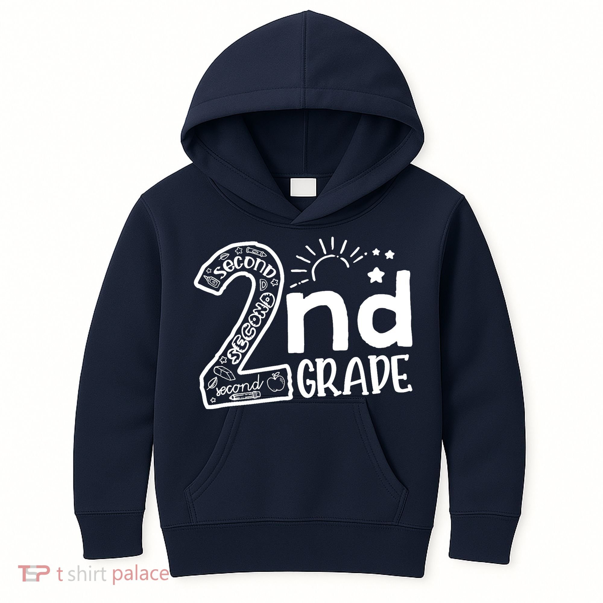 Hello On To 2nd Grade Teachers Boy and Team Secound Grade Kids Hoodie