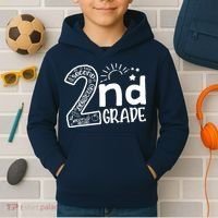 Hello On To 2nd Grade Teachers Boy and Team Secound Grade Kids Hoodie thumb 2