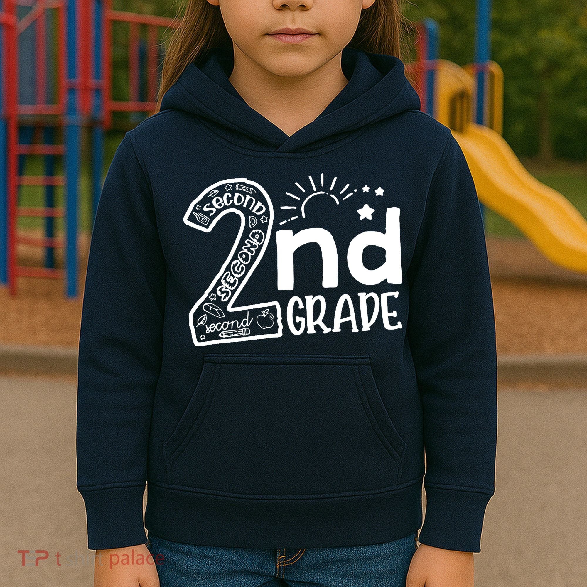 Hello On To 2nd Grade Teachers Boy and Team Secound Grade Kids Hoodie