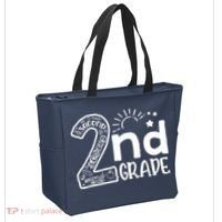 Hello On To 2nd Grade Teachers Boy and Team Secound Grade Tote Bag thumb 2