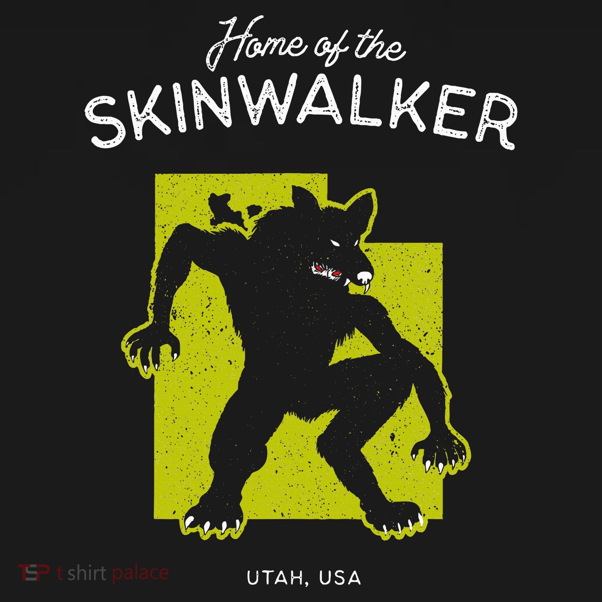 Home Of The Skinwalker Utah Usa Cryptid Sweatshirt
