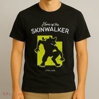Home Of The Skinwalker Utah Usa Cryptid T-Shirt thumb 3