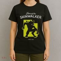 Home Of The Skinwalker Utah Usa Cryptid T-Shirt thumb 4