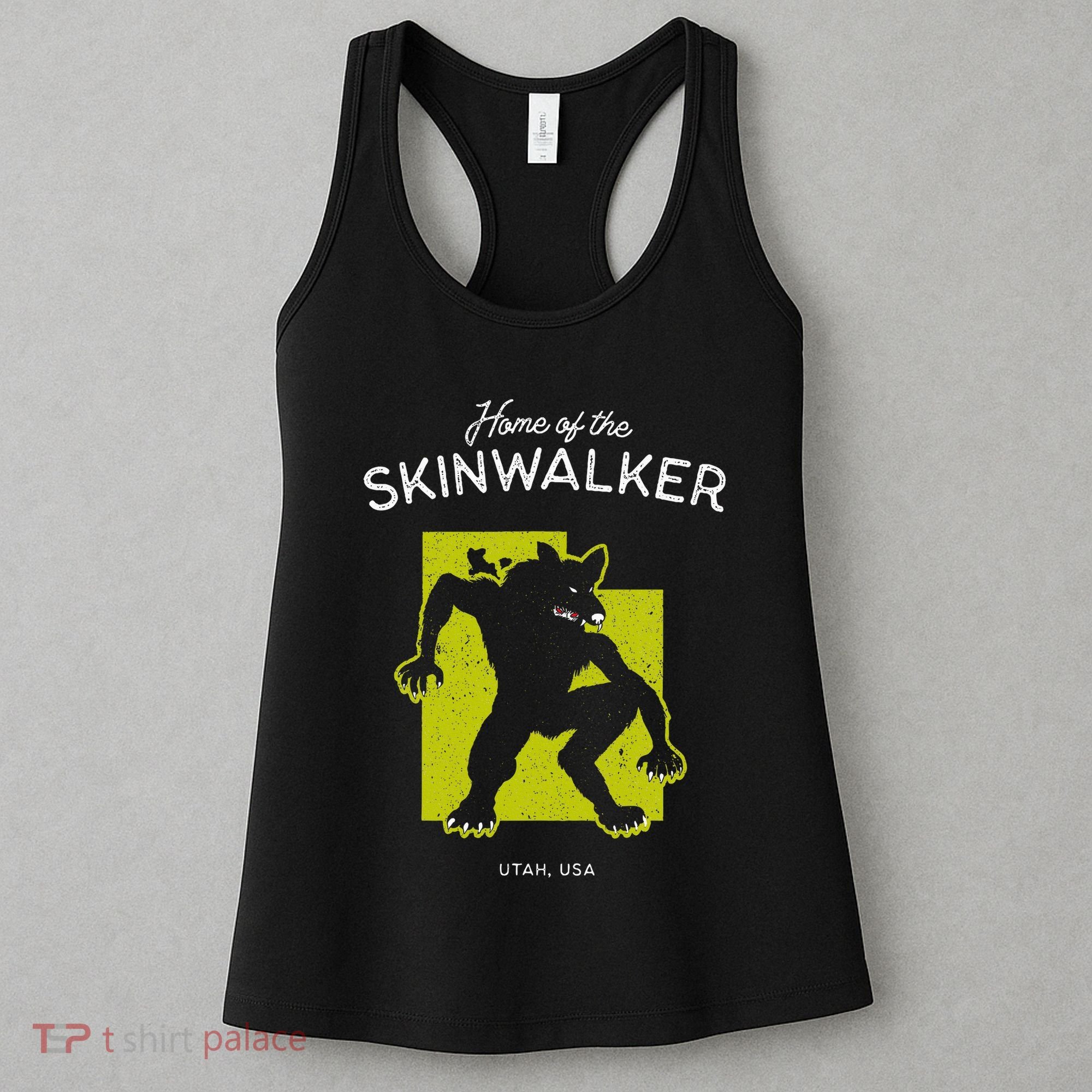 Home Of The Skinwalker Utah Usa Cryptid Women's Tank Top