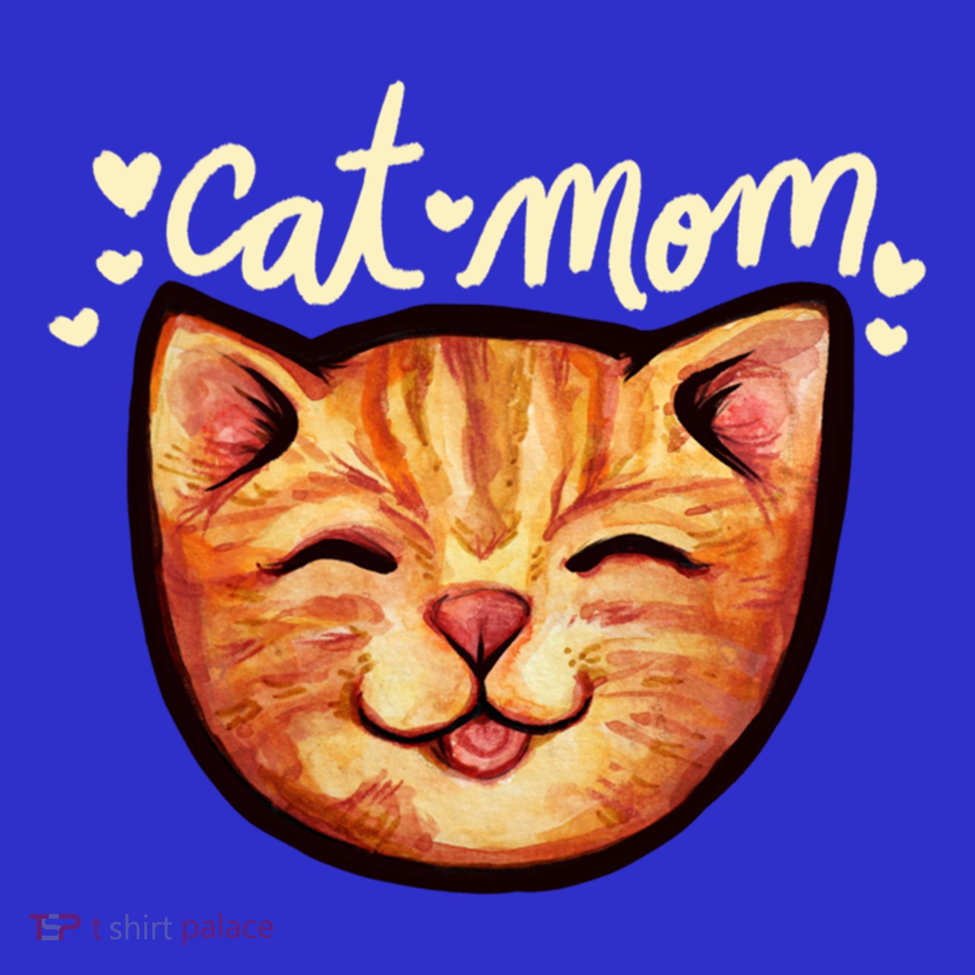 Happy Orange Tabby Cat Mom Gift Kids Sweatshirt