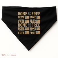 Home of the Free USA-Made Doggie Bandana thumb 0