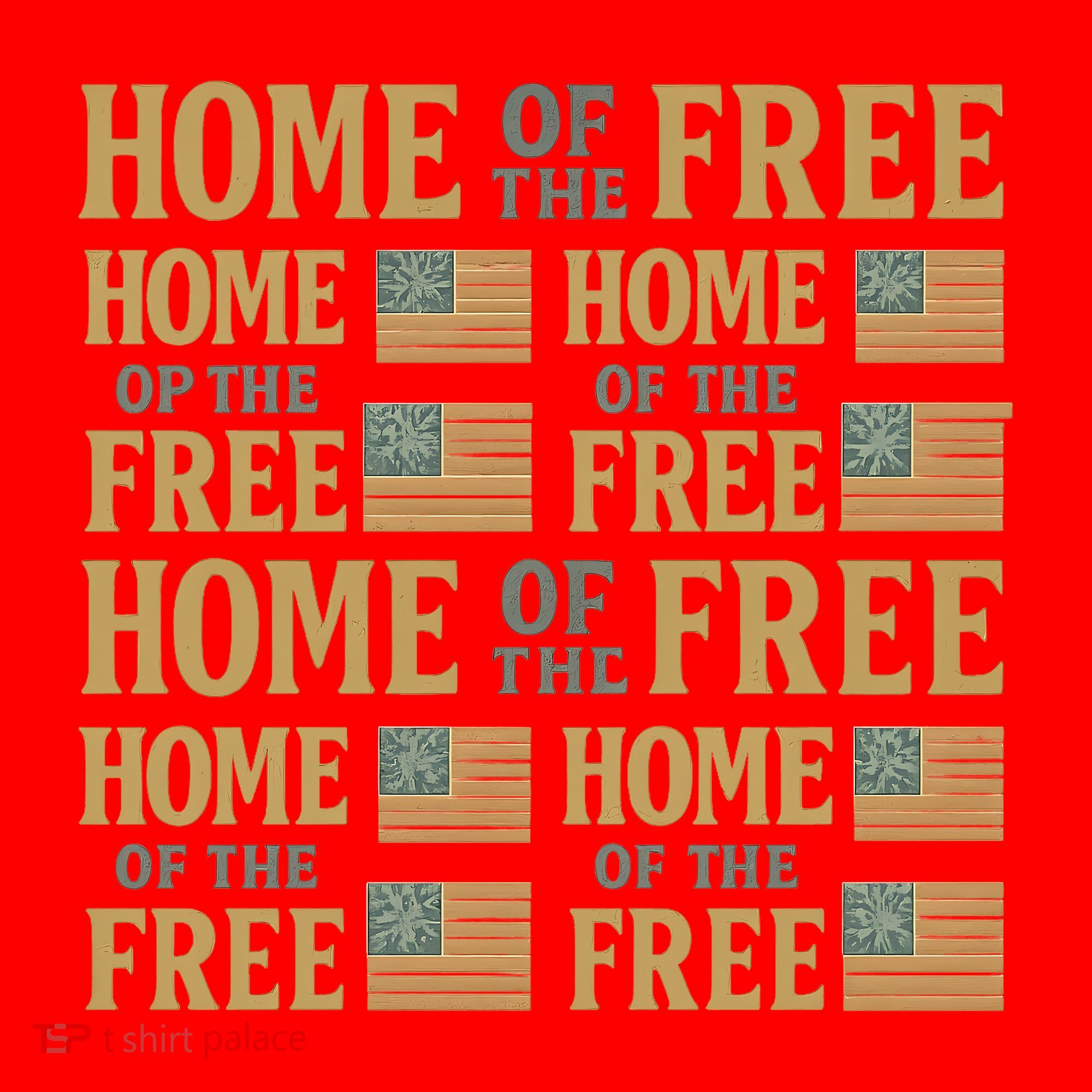 Home of the Free Santa Hat