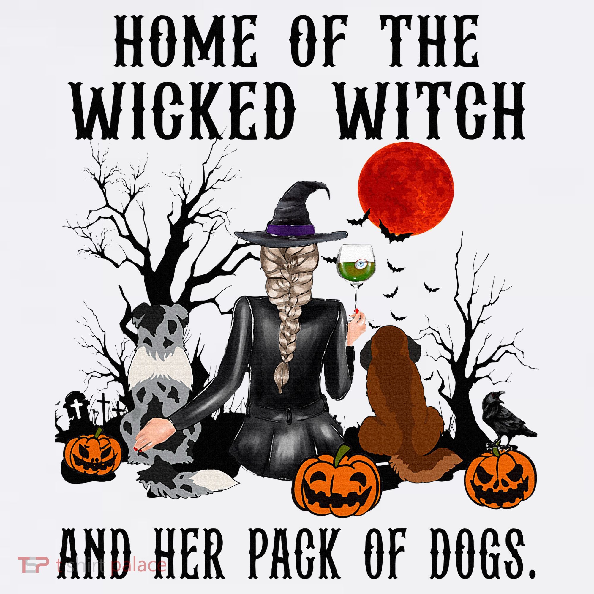 Home Of The Wicked Witch And Her Pack Of Dog Apron