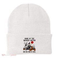 Home Of The Wicked Witch And Her Pack Of Dog Beanie thumb 0
