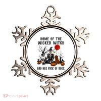 Home Of The Wicked Witch And Her Pack Of Dog Ornament thumb 0
