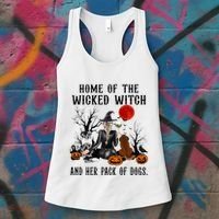 Home Of The Wicked Witch And Her Pack Of Dog Women's Tank Top thumb 3