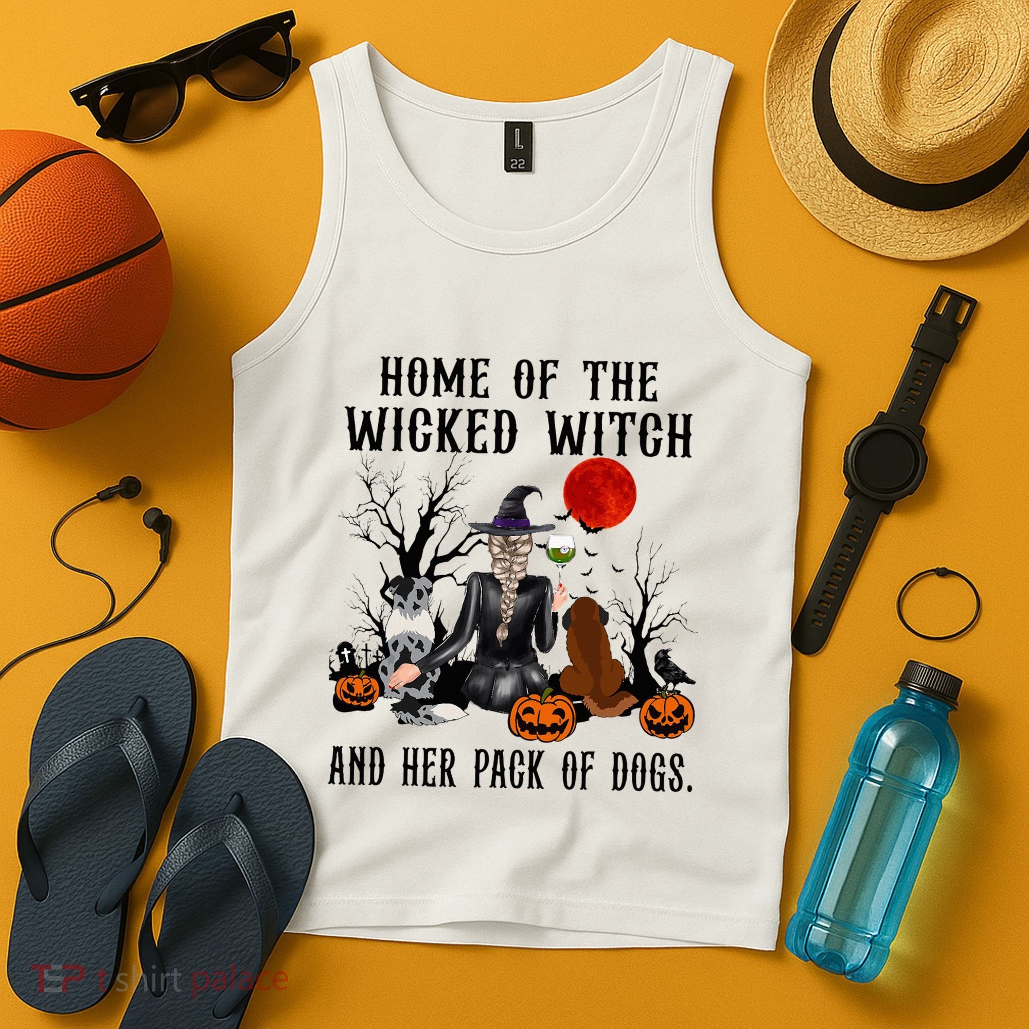 Home Of The Wicked Witch And Her Pack Of Dog Tank Top