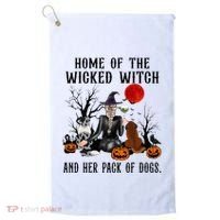 Home Of The Wicked Witch And Her Pack Of Dog Golf Towel thumb 0