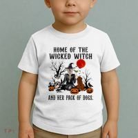 Home Of The Wicked Witch And Her Pack Of Dog Toddler T-Shirt thumb 2
