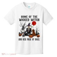 Home Of The Wicked Witch And Her Pack Of Dog Kids T-Shirt thumb 0