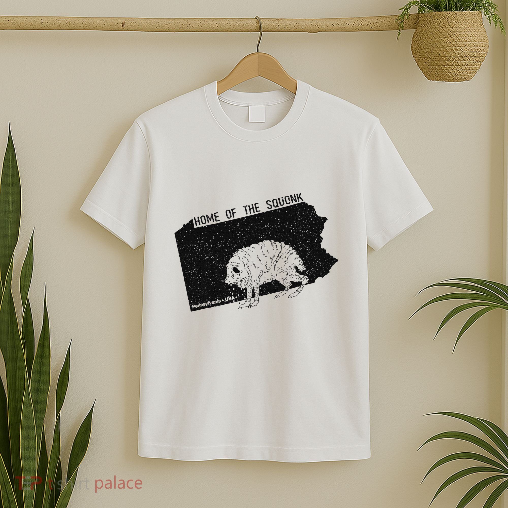 Home Of The Squonk Monster Pennsylvania Usa Cryptozoology T-Shirt