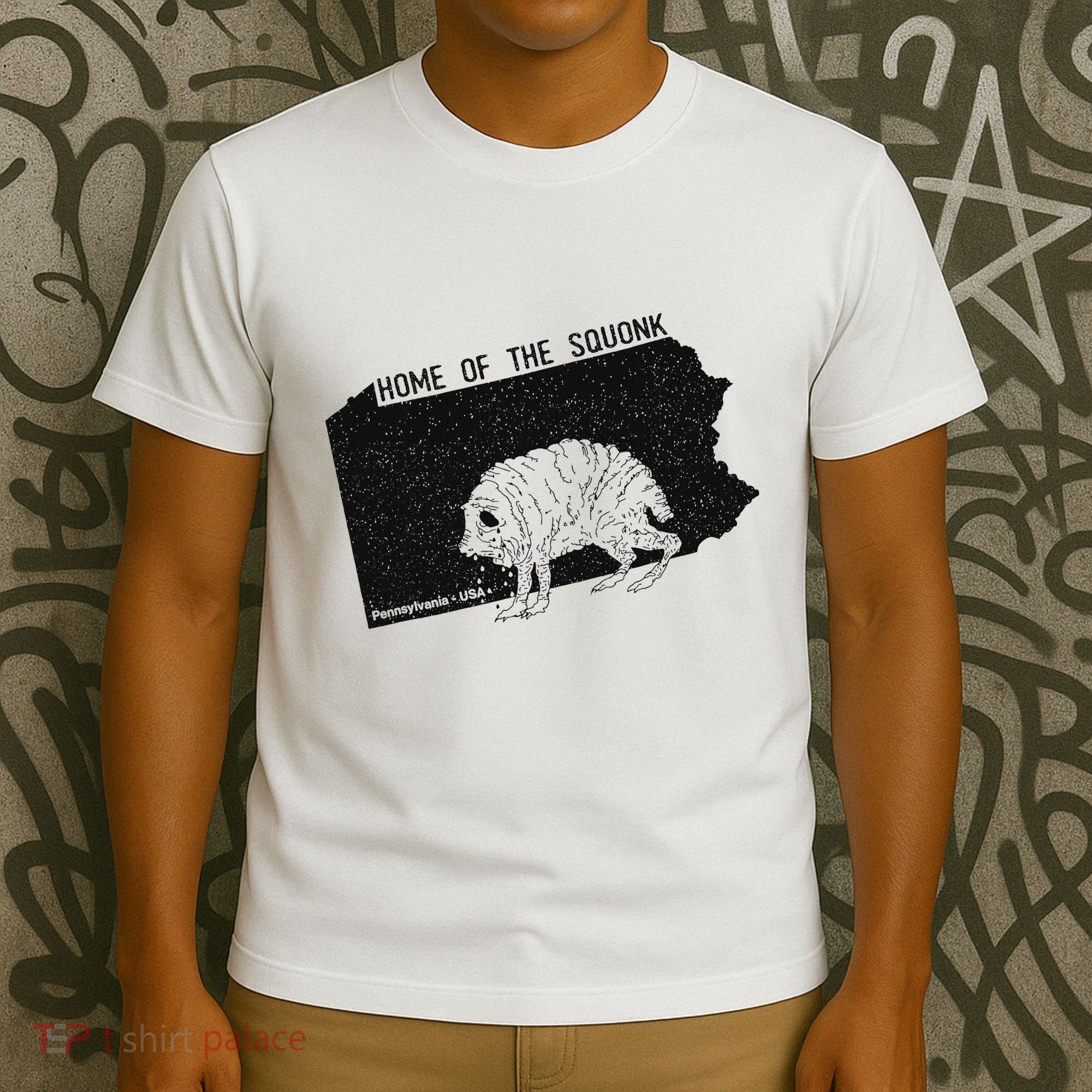 Home Of The Squonk Monster Pennsylvania Usa Cryptozoology T-Shirt