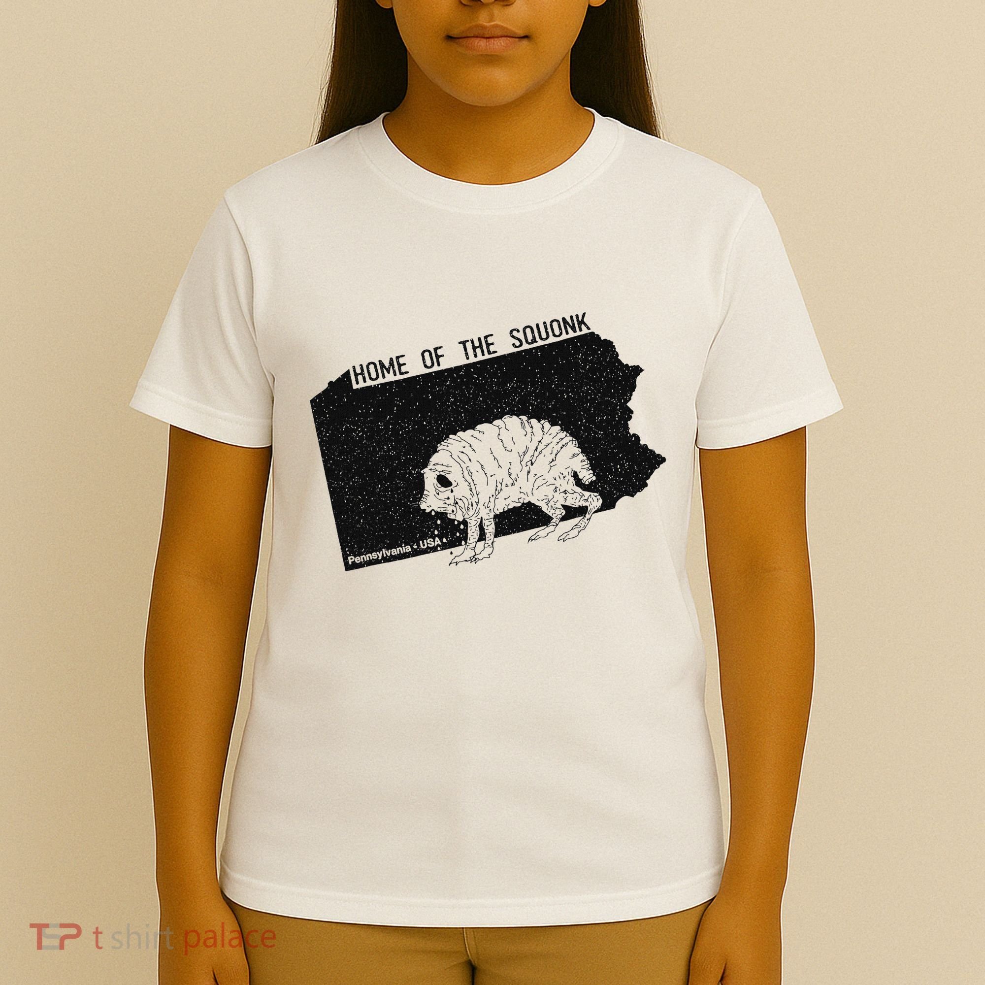 Home Of The Squonk Monster Pennsylvania Usa Cryptozoology T-Shirt
