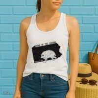 Home Of The Squonk Monster Pennsylvania Usa Cryptozoology Women's Tank Top thumb 2