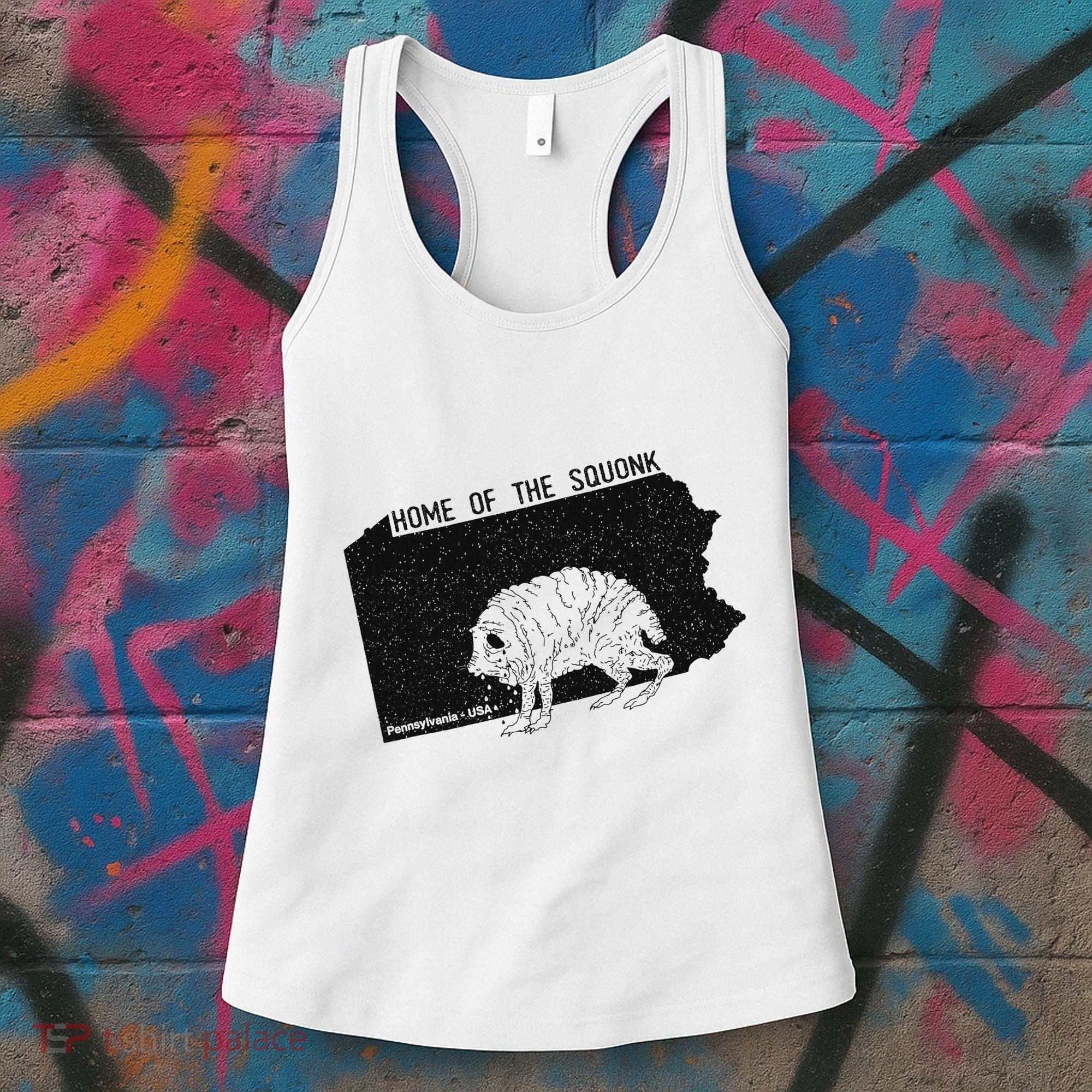 Home Of The Squonk Monster Pennsylvania Usa Cryptozoology Women's Tank Top