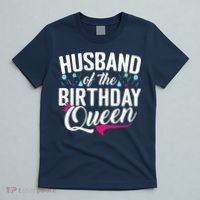Husband Of The Birthday Queen Wife Birthday T-Shirt thumb 5