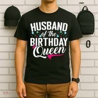 Husband Of The Birthday Queen T-Shirt thumb 6