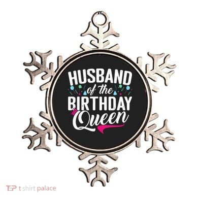 Husband Of The Birthday Queen Ornament