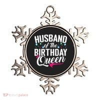 Husband Of The Birthday Queen Ornament thumb 0