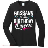Husband Of The Birthday Queen Women's Long Sleeve Shirt thumb 0